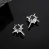 Star Shaped Clip On Earrings Men Wholesale