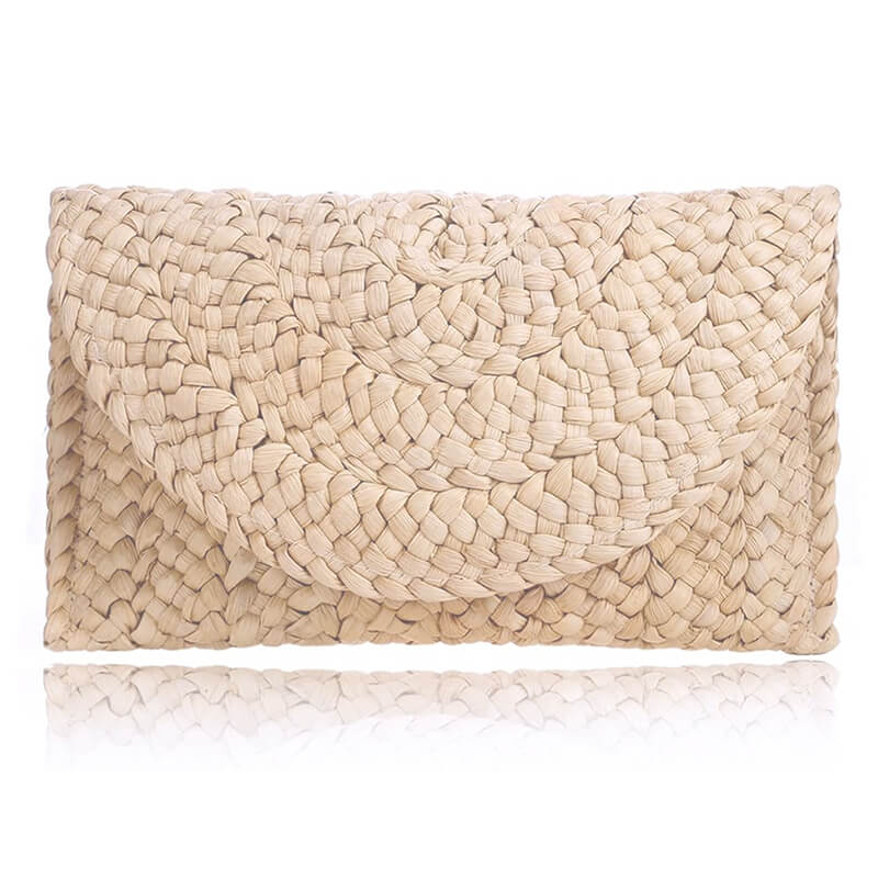 Woven Straw Clutch Bag Beach Wallet Handbags In Bulk - Image 13