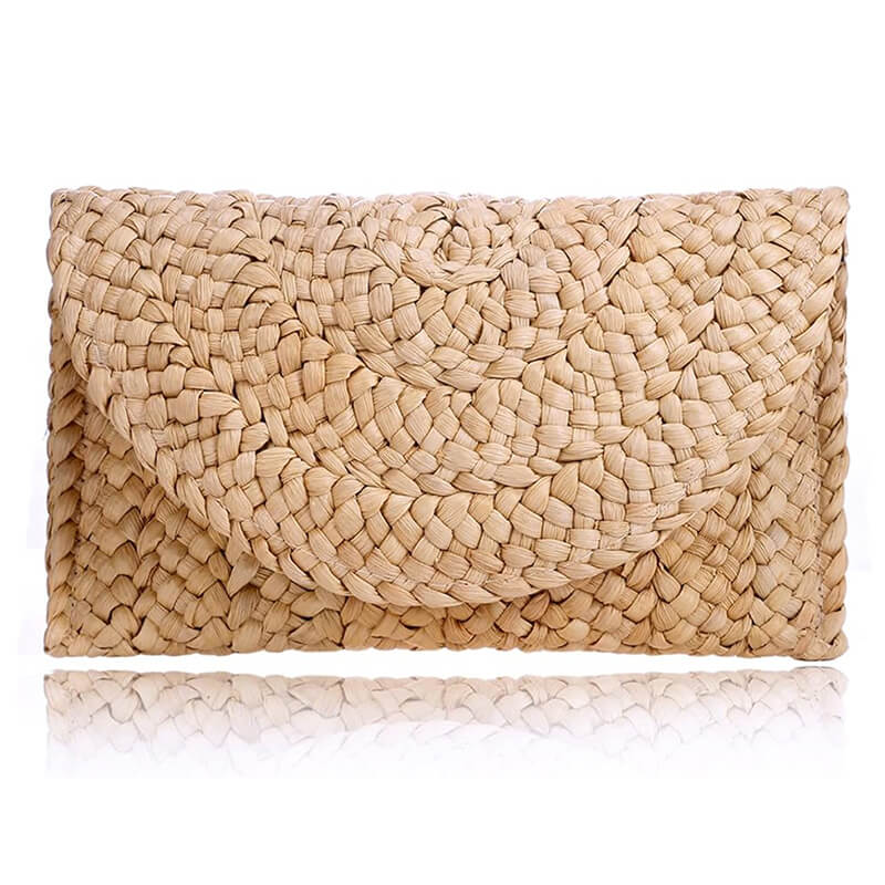 Woven Straw Clutch Bag Beach Wallet Handbags In Bulk - Image 14