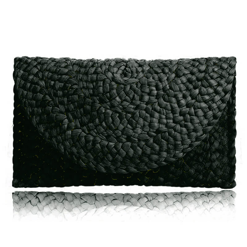 Woven Straw Clutch Bag Beach Wallet Handbags In Bulk - Image 16