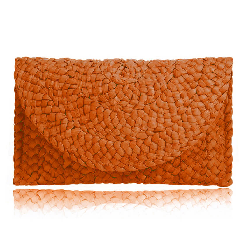 Woven Straw Clutch Bag Beach Wallet Handbags In Bulk - Image 9