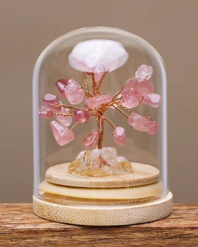 Wishing Bottle Bonsai Gem Tree Home Decor Wholesale