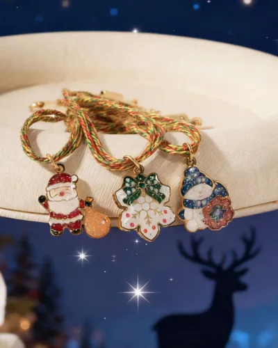 Alternativní pohled na Sweet Stainless Steel Pendant Christmas Loom Bracelets