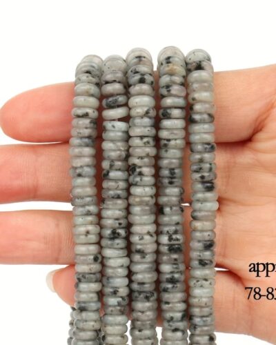 6*2MM Abacus Shape Crystal Beads Jewellery Making