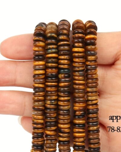 6*2MM Abacus Shape Crystal Beads Jewellery Making