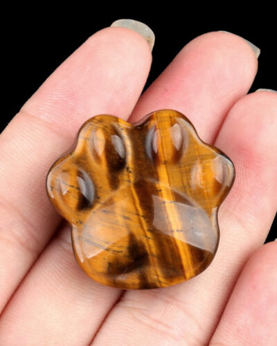 Mini Cat Paws Animal Carved Gemstones Wholesale