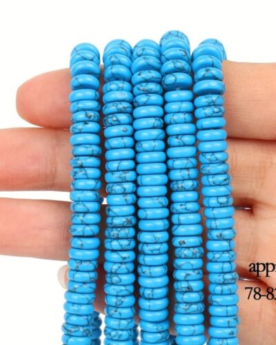 6*2MM Abacus Shape Crystal Beads Jewellery Making