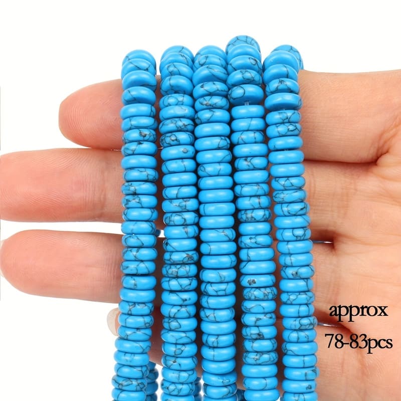 6*2MM Abacus Shape Crystal Beads Jewellery Making