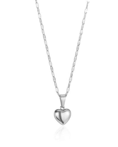 Versatile Gold Plated Heart Pendant Necklace