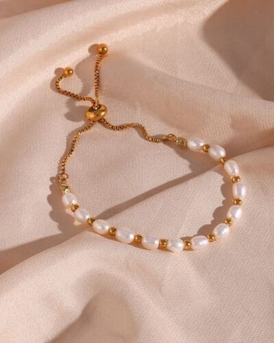 Vintage Elegant Freshwater Pearl Bracelet for Women