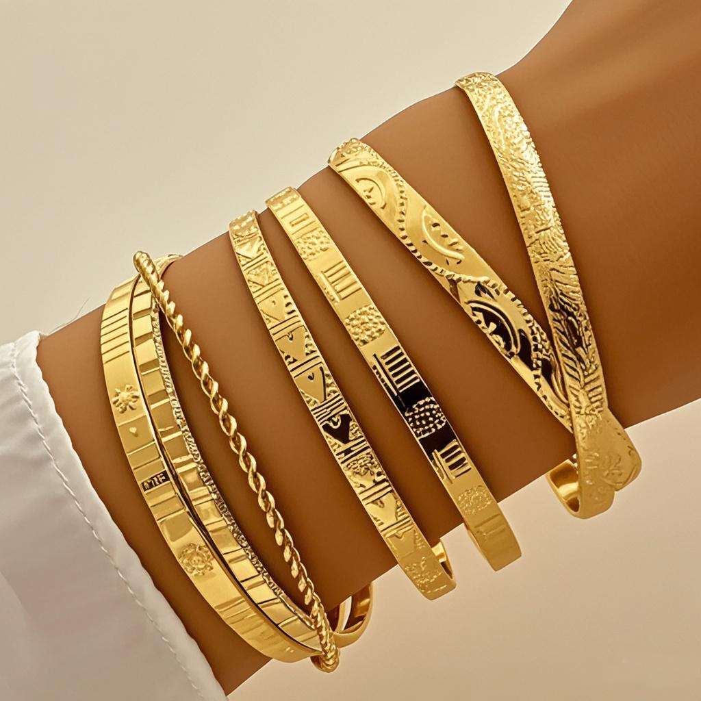Vintage Fashion Bracelet Set for Women Wholesale