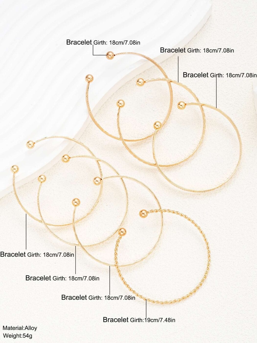 Vintage Fashion Bracelet Set for Women Wholesale 8