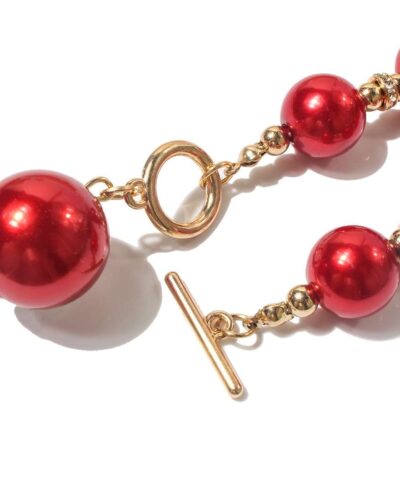 Vintage White Bead Necklace Earring Setの別ビュー