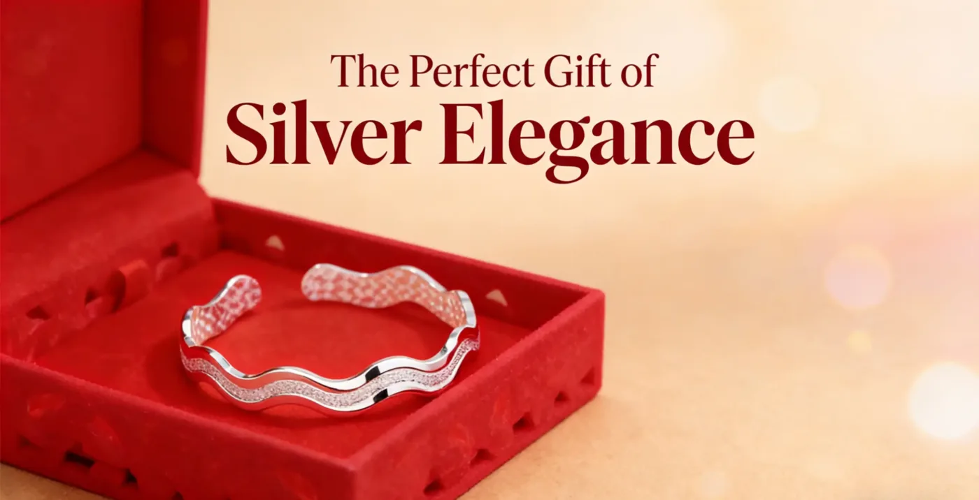 Wave Design Bracelet with 925 Sterling Silver1212 3