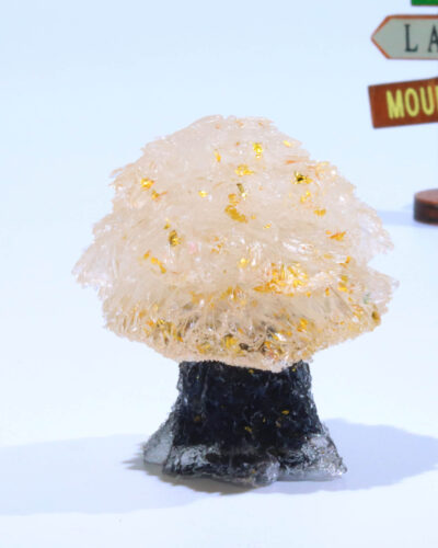 Unique Crystal Gravel Gemstone Bonsai Tree Small