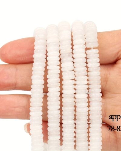 6*2MM Abacus Shape Crystal Beads Jewellery Making