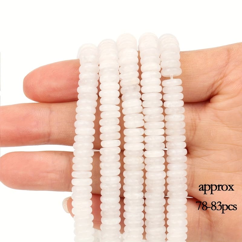 6*2MM Abacus Shape Crystal Beads Jewellery Making