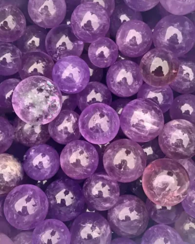 Wholesale Brazil Purple Amethyst Natural Stone Spheres
