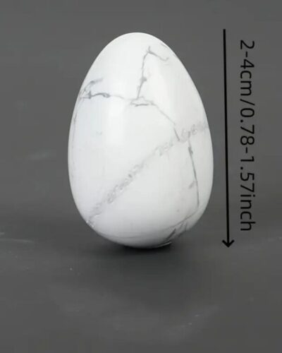 Wholesale Colorful Egg-Shaped Tumbling Stones