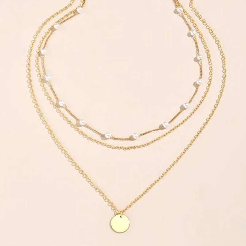 Wholesale Necklace Chains with Round Pendant - Image 2