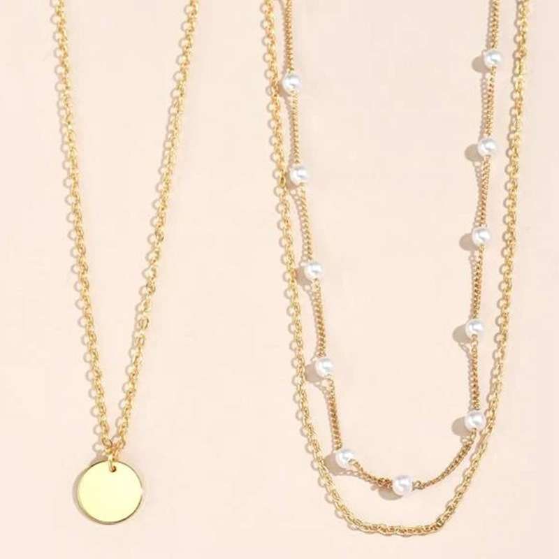 Wholesale Necklace Chains with Round Pendant - Image 3