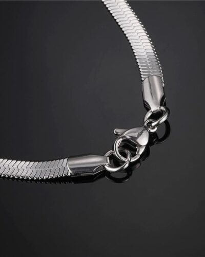 Wholesale Stainless Steel Herringbone Chain Necklace for Men Women