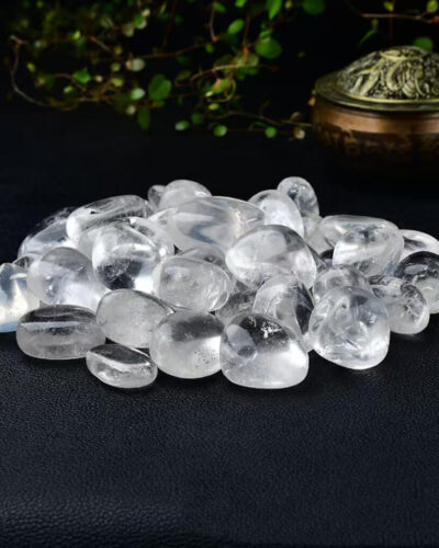 Wholesale White Large Clear Quartz Tumbles