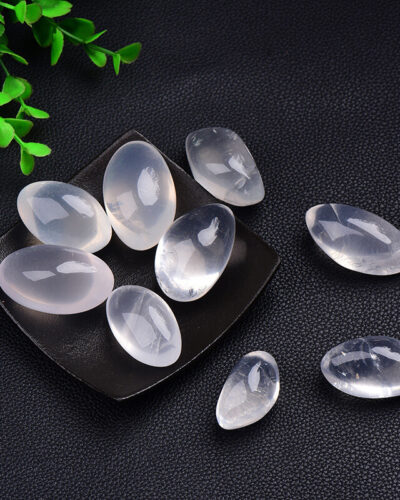 Wholesale White Large Clear Quartz Tumbles