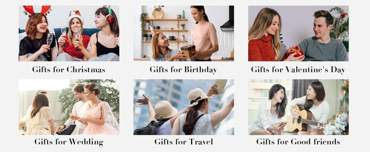 birthstone 925 Sterling Silver CZ cross Necklace 15