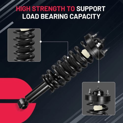 4WD Front Struts + Rear Shock Absorbers For Ford 2009-2013 F150 Shocks-black