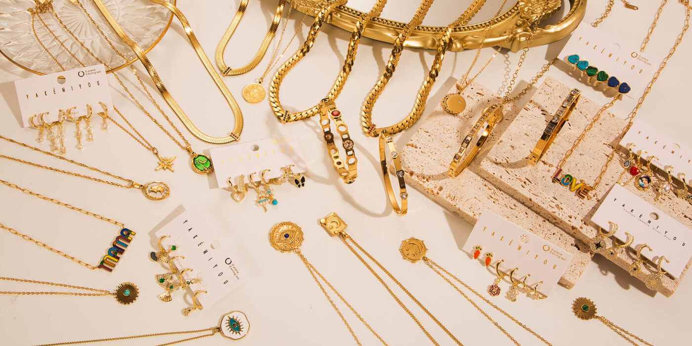 wide range of stainless steel necklace