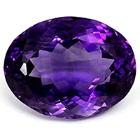 Feb birthstone Necklace-Amethyst